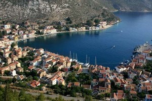 Kastellorizo harbour © Trevor Joyce http://marinerboating.com.au